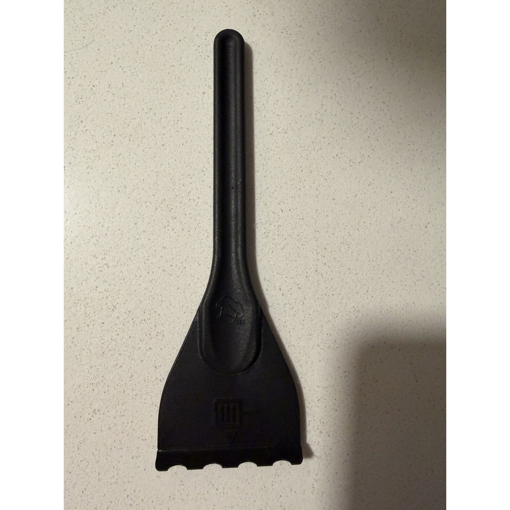 Pampered Chef Grill Pan and Press Scraper Tool 1621 Black Nylon Free Shipping
